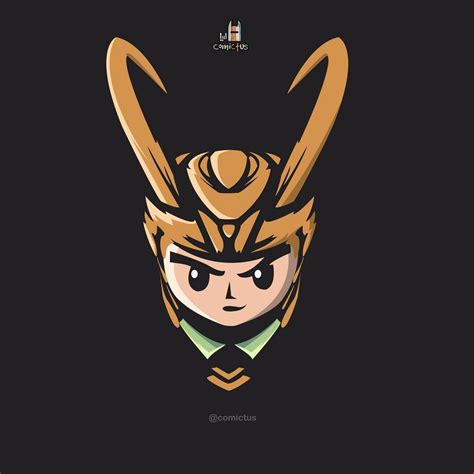 Loki Cartoon Wallpapers .